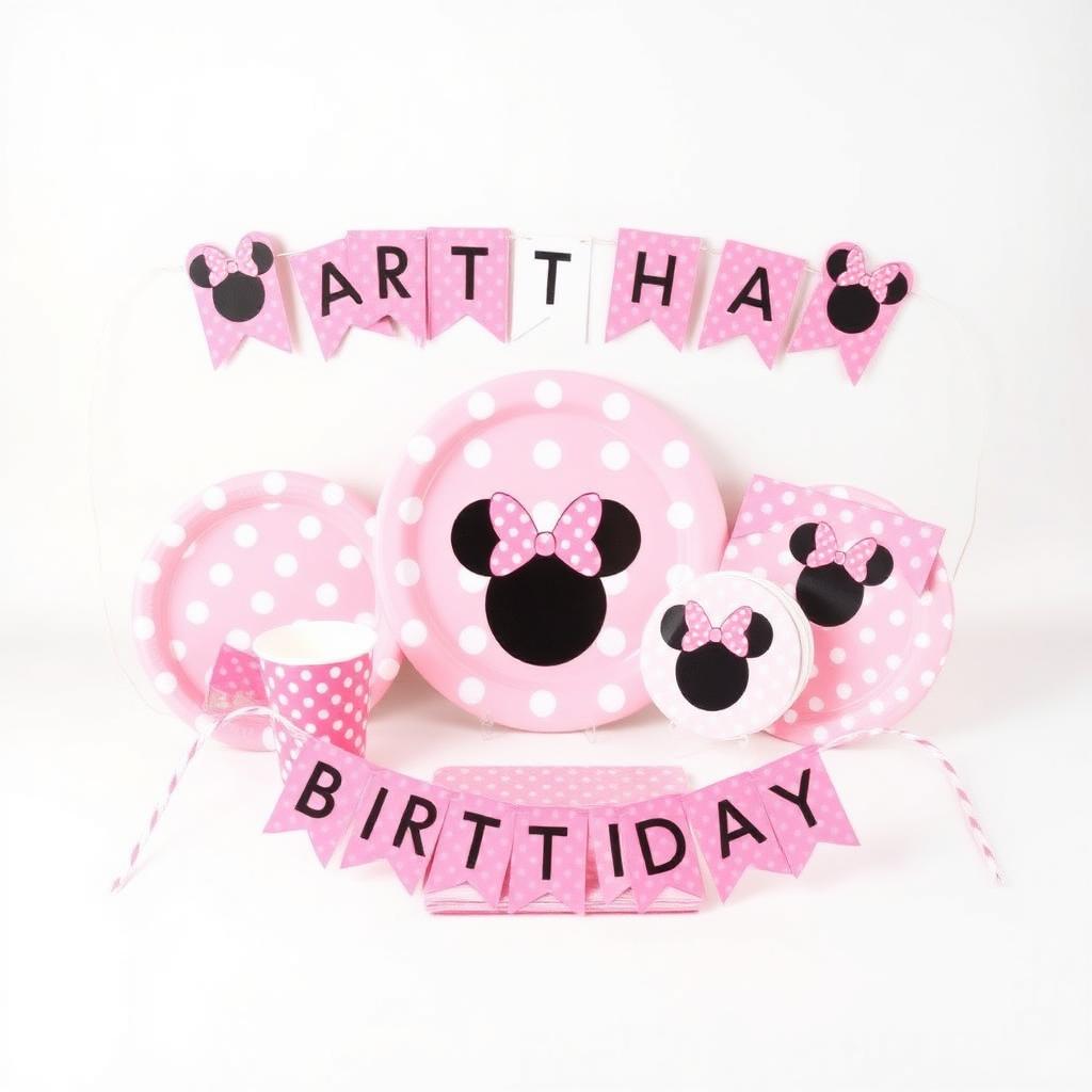 Set Decoración Minnie