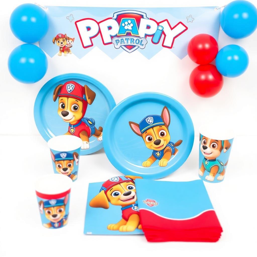 Set Decoración Patrulla Canina