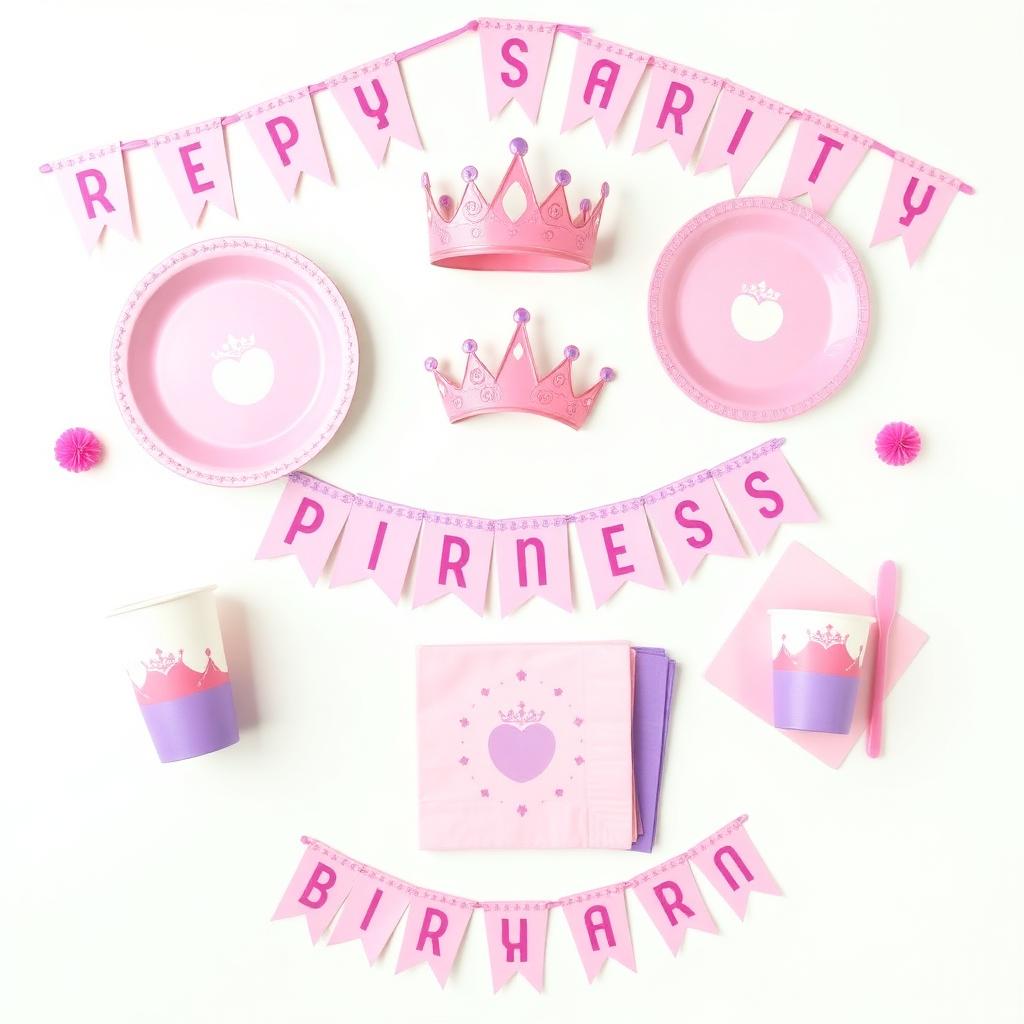 Set Decoración Princesa